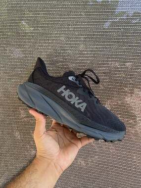 Hoka Challenger ATR 7 Wide Women's Running Shoes Black / Black